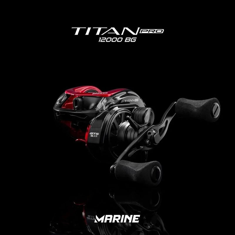 Carretilha Marine Titan BG 12000 -12 Rolamentos -12kg 8.1:1